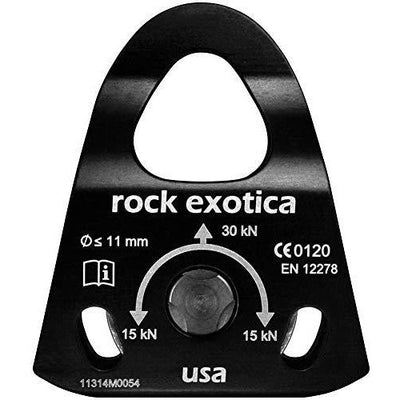 Rock Exotica Mini Machined Rescue Pulley - Elevated Climbing