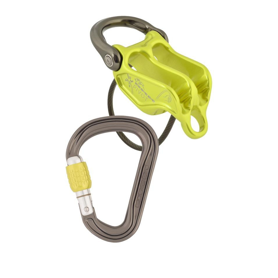 thumbnail image 2 of DMM Pivot - Rhino Set Belay Device Carabiner 2 of 12