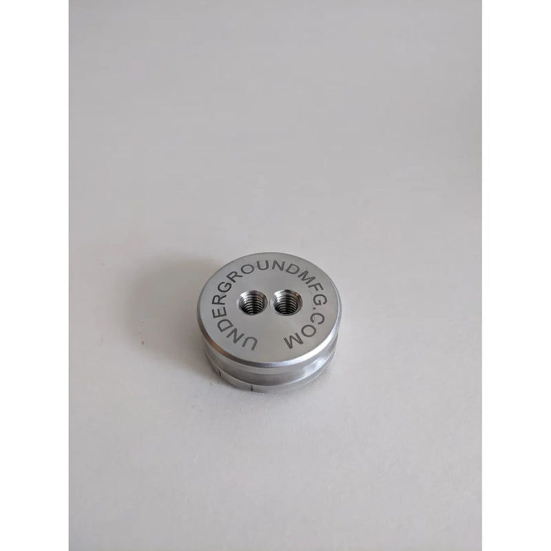 Underground Manufacturing 2-Hole 7075 Aluminum Simple Replacement Spool