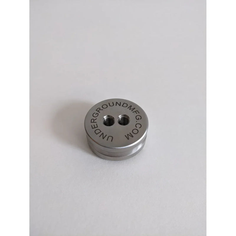 Underground Manufacturing 2-Hole 316 Stainless Steel Simple Replacement Spool