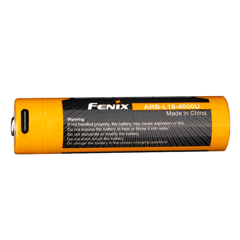 Fenix 4000mAh USB Rechargeable 18650 Battery