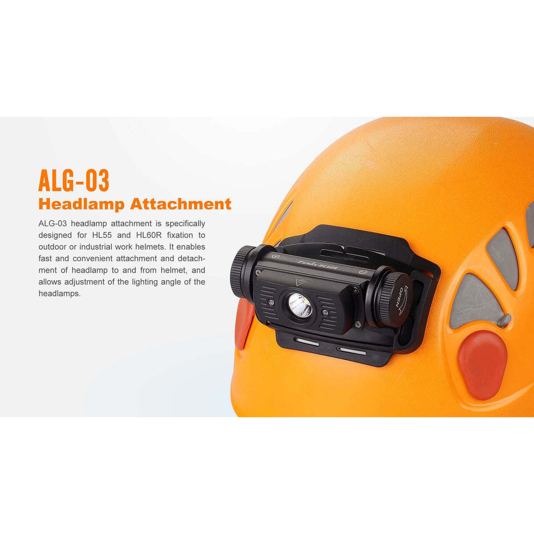 Fenix ALG-03 V2.0 Headlamp Helmet Mount