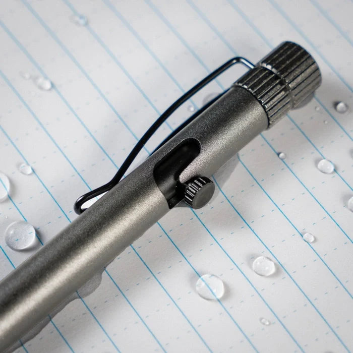 Rite in the Rain Gunmetal Bolt-Action Pen